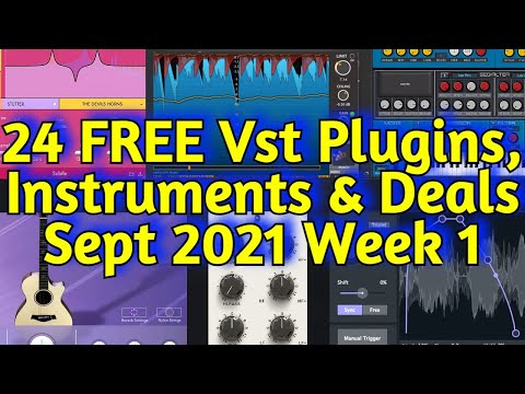 24 Best New FREE VST PLUGINS, Vst Instruments, SAMPLE PACKS & Huge Deals - SEPTEMBER 2021 Week 1
