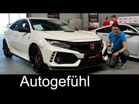 Honda Civic Type R all-new generation REVIEW Exterior/Interior neu 2018 - Autogefühl