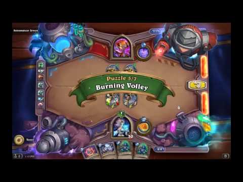 Solution Puzzle Lab Mirror: Burning Volley - Astromancer Arwyn (5/7), Hearthstone Boomsday