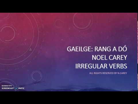 Gaeilge Verbs 1