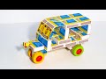 How To Make Simple Matchibox Tuk Tuk Rickshaw At Home