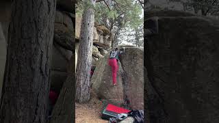 Video thumbnail of Fisura de la Chincheta, 4A. La Pedriza