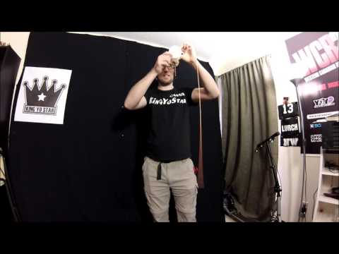 OFffstring Yoyo Trick Tutorial   Over Arm Whip Bind