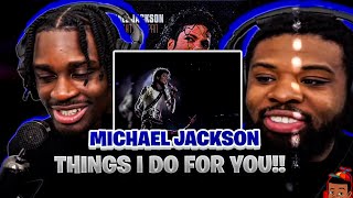 BabantheKidd FIRST TIME reacting to Michael Jackson - Things I Do For You!! Live Yokohama 1987 - HD!