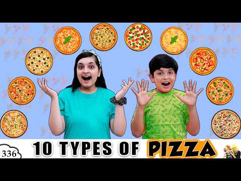 10 TYPES OF PIZZA | Ep 336 | Eating Challenge | Aayu vs Pihu | Aayu and Pihu Show