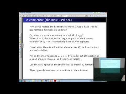 Guy David: A variant with many phases of the Alt Caffarelli and Friedman free boundary problem
