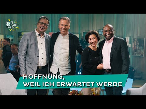Bernd Gombert und Sebastian Cuthbert bei hoffnungsfest | Hoffnung, weil ich erwartet werde
