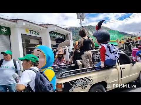 Tradicional convite 11 de Diciembre, Panajachel, Sololá