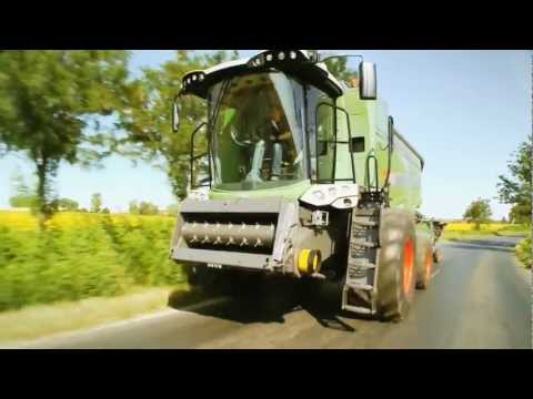 Fendt Mähdrescher der C-Serie Werbung