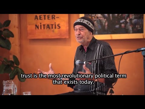 TRUST is the most REVOLUTIONARY political term that exists today! - Dieter Duhm / Interview