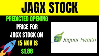 JAGX STOCK! JAGX | JAGUAR HEALTH STOCK | JAGX STOCKTWITS | JAGX STOCK FORECAST Nov  15