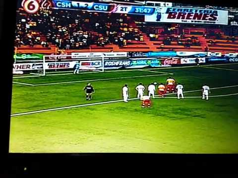 Gol de Cristian Lagos de penal...