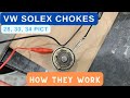 VW Solex 34, 30, 28 Pict Choke HOW IT WORKS & Settings - Air Cooled