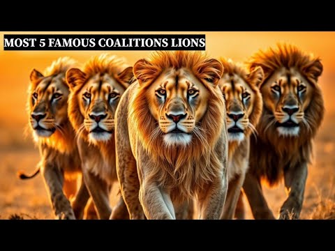 THE MOST 5 FAMOUS COALITIONS LIONS MAPOGOS, MAHINGILANES, THE FIERCE SELATIS, MATIMBAS, BIRMINGHAMS