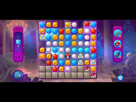 Fishdom Super Hard level 7123 no boosters フィッシュダム