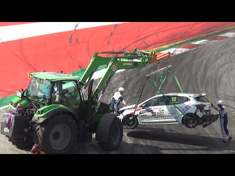 Renault Clio Cup Europe heavy Crash