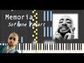 Memoria - Sofiane Pamart (Synthesia tutorial | Official piano sheet + MIDI)