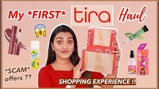 My *FIRST* TIRA HAUL | Honest Shopping Experience ?? Better Than NYKAA ??