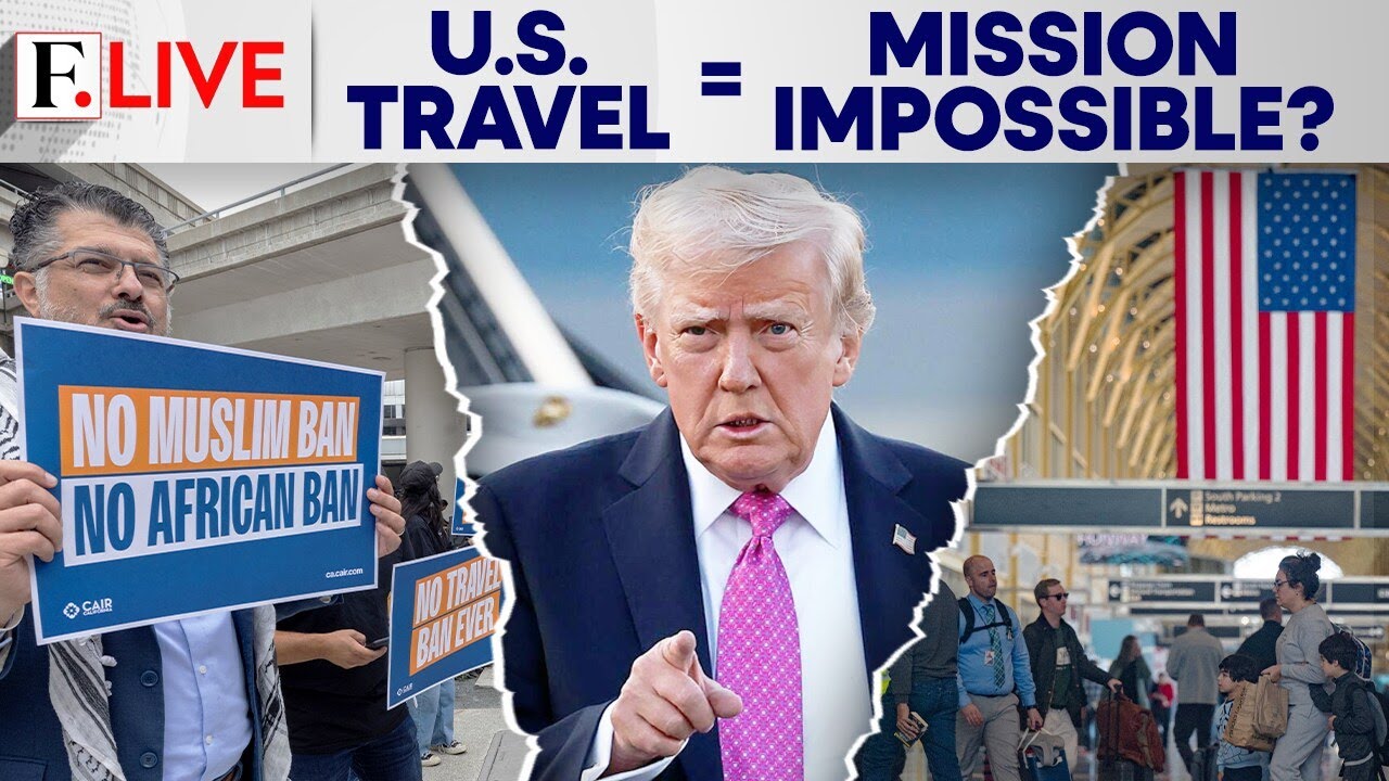 Trump Expands US Entry Ban For Citizens Of Syria, Laos And 5 African Nations | Firstpost Live | N18G