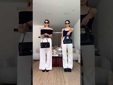 Millennial vs Gen-Z? 💞 Which style boosts your confidence the most? Vote below ✨ #styleconfidence