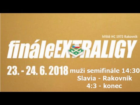 SK Slavia Praha - HC 1972 Rakovník (semifinále extraligy muži 2017-18) - II.