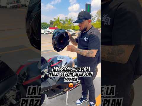 Por qué son así las de seguridad 😡#biker #motos #ducatipanigale