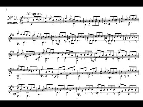Matteo Carcassi - Op.10 No.2 Rondo