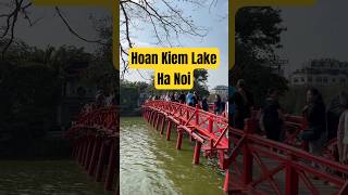 POV Walking around Hoan Kiem Lake Hanoi | Real Hanoi street …