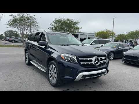 2018 Mercedes-Benz GLS 450 4MATIC SUV Blue