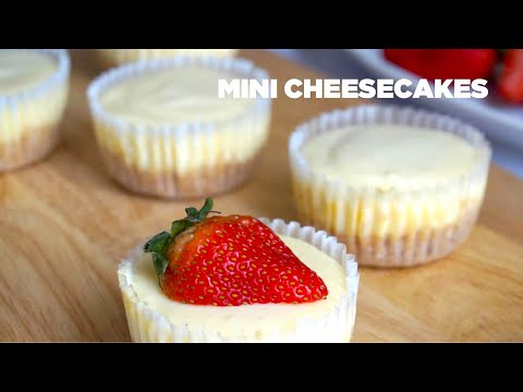 Mini Cheesecakes - Bánh Phô Mai Mini | Bakez - Baking Tutorials and Recipes