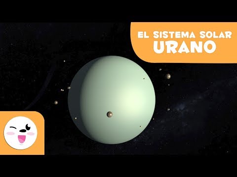 Urano, el gigante helado - El sistema solar en 3D para niños