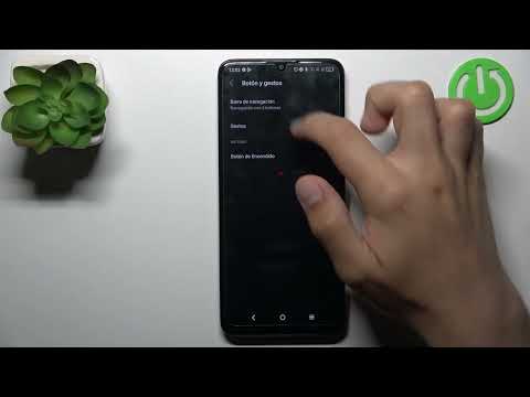 Cómo activar barra de navegación o usar gestos en TCL 40 SE