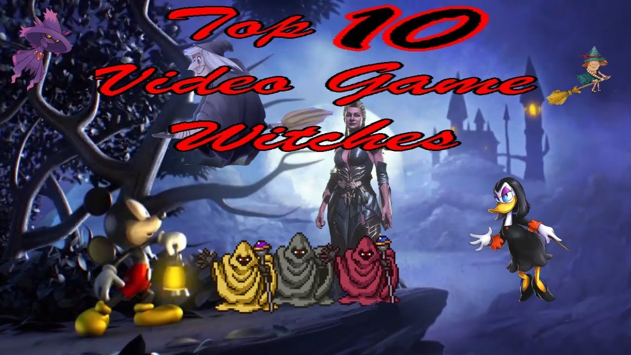 🧙‍♀️Top 10 Video Game Witches🧹