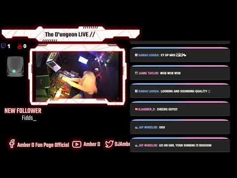 Amber D - European Hard Trance DJ Mix [Twitch Livestream 04-12-18]