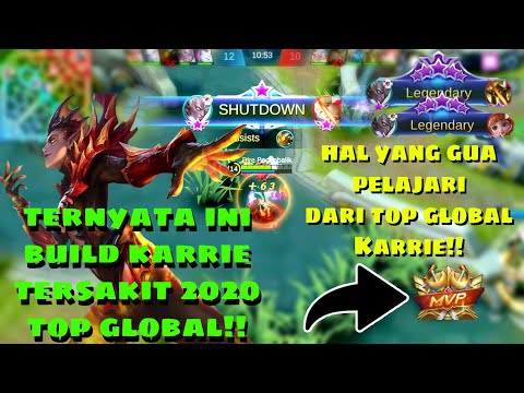 Build Karrie Paling Sakit 2020 by Top 1 Global Karrie | Build Karrie Tersakit 2020 - Mobile Legends
