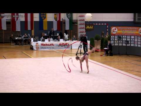 Noelle Breuss (AUT) 2015 Austrian National Championships - Ribbon