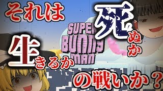 【ゆっくり実況】ゆっくりがウサギを散歩させるようですpart3【SUPER BUNNY MAN】