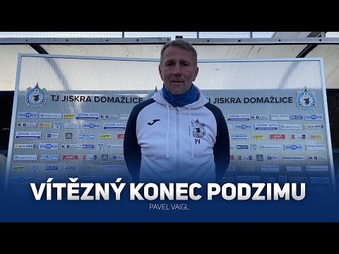 Pavel Vaigl po vítězném závěru podzimu