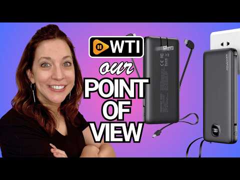penaover Portable Charger with Built-in Cables&AC Wall Plug - WTI product video review