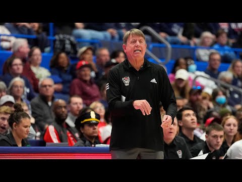 Wes Moore - NC State women's basketball postgame press conference (UConn) - 11/20/22