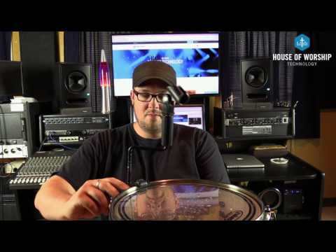Should you use mic stands or clamps on drums? Church Tech Tip Tuesday