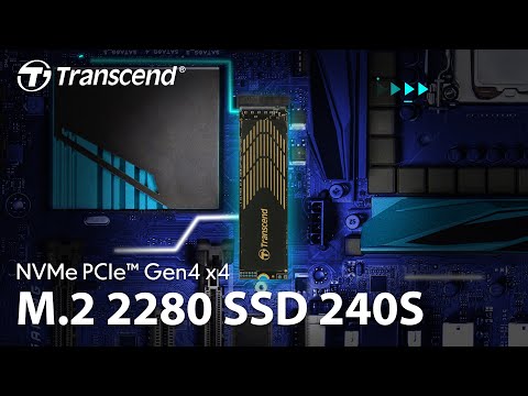 Накопитель SSD 500GB Transcend MTE240S M.2 2280 PCIe 3.0 x4 3D TLC (TS500GMTE240S)