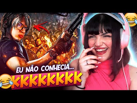 CONHECENDO GAMES EDUUU!!😂VALA NOS GANADOS! - Resident Evil 4 Remake