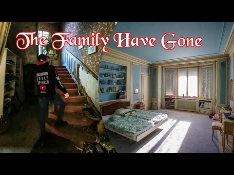 THE FAMILY HAVE GONE! THE INCREDIBLE Abandoned Millionaires House | Everything is left!