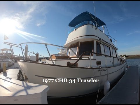 CHB 34 trawler video