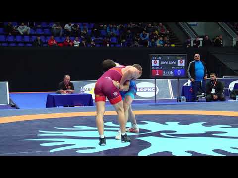 1 4 Final GR   63 kg UKR DMYTRO TSYMBALIUK AZE TALEH MAMMADOV