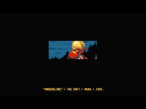 [MSX2] - "Undeadline" - Intro