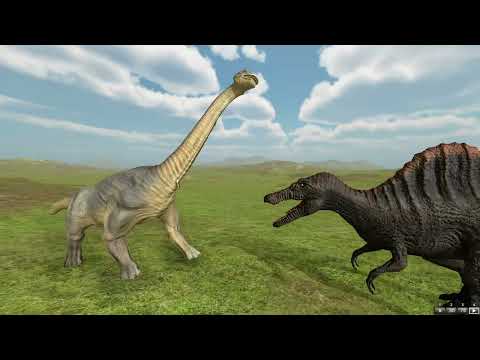 BRACHIOSAURUS VS EVERY UNIT | BEAST BATTLE SIMULATOR.