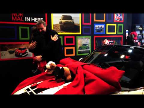 A very special handover at Dick Lovett MINI Bristol!