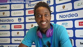 Mikael Ymer inför Nordea Open